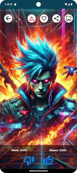 Neon Cyberpunk Wallpapers Screenshot 0
