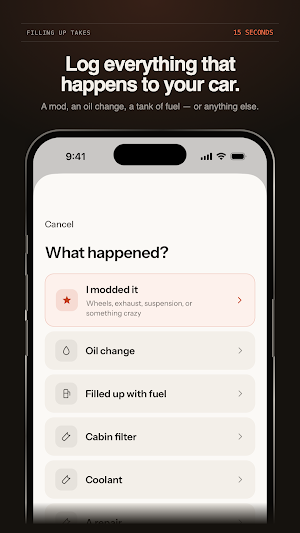 Motored: Car Maintenance Log Screenshot 2