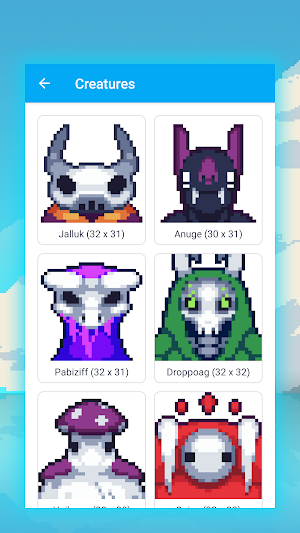 Pixel art - how to draw. Steps Screenshot 2
