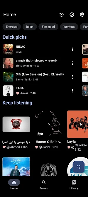 Muzika - Offline Music Player Screenshot 0