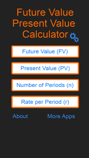 FV & PV Calculator Screenshot 0