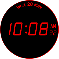 Eclipse 7-Segment Watch Face