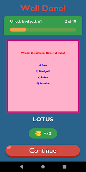 UPSC Quiz Game Screenshot 3