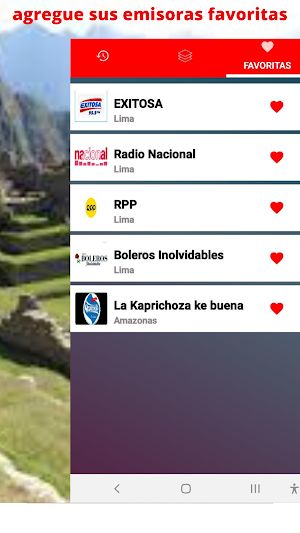 Radios del Peru Screenshot 3