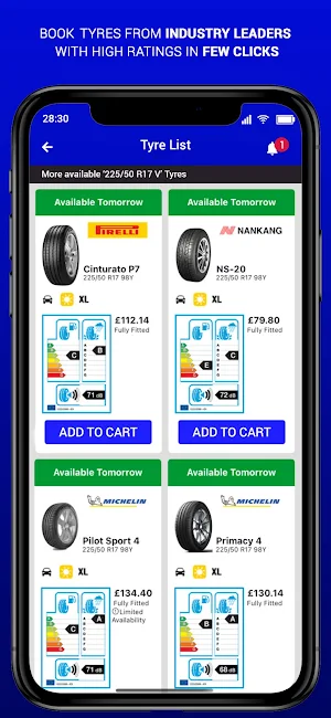 Treadmark Wheels & Tyres Screenshot 2