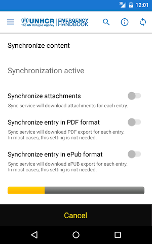 Emergency Handbook Screenshot 2