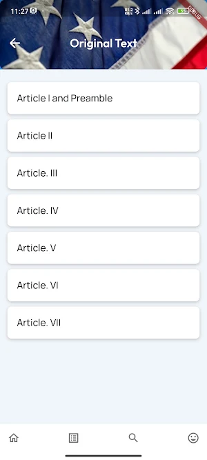 U.S. Constitution Screenshot 2