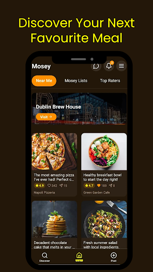 Mosey Food Finder Screenshot 0