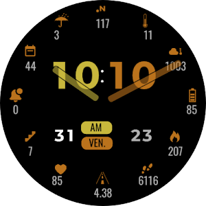O.verkill / WearOS watchface Screenshot 3
