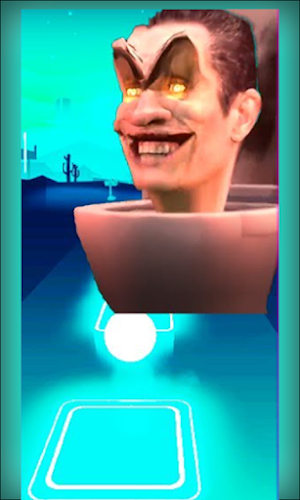 Piano Skibidi Toilet Tiles Hop Screenshot 0