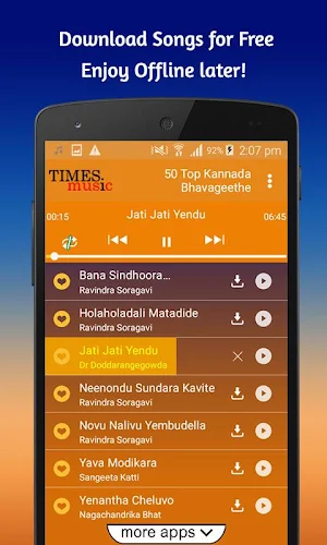 50 Top Kannada Bhavageethe Screenshot 1