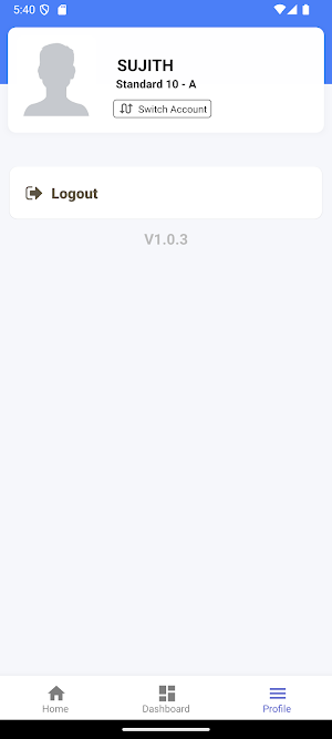 Nandini Student app Screenshot 2