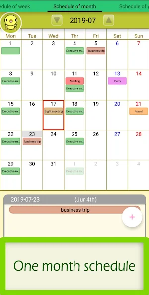 MySchedule Screenshot 3