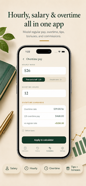 Paycheck & Salary Calculator Screenshot 3