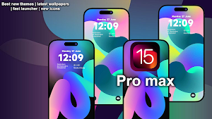 iPhone 15 Pro Max Launcher Screenshot 0