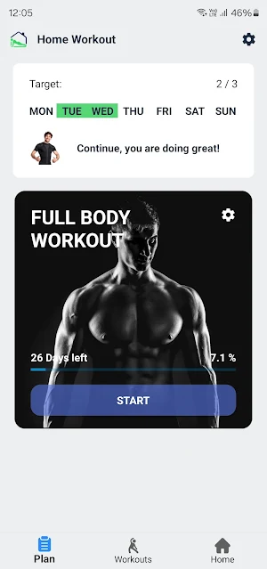 Zeopoxa Home Workout - Get fit Screenshot 0