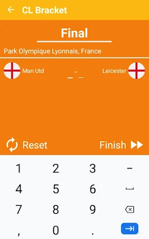 Europa Football Bracket - Calculator - 2021 Screenshot 3