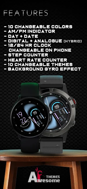 CAPSULE - Hybrid Watch Face Screenshot 3