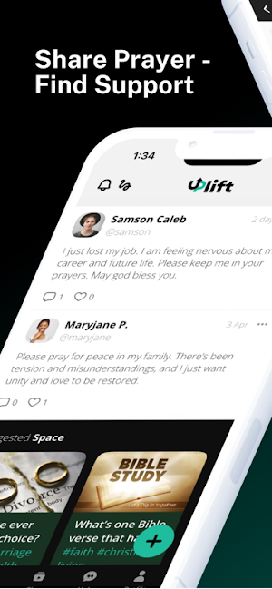 Uplift: Prayer Community Screenshot 0