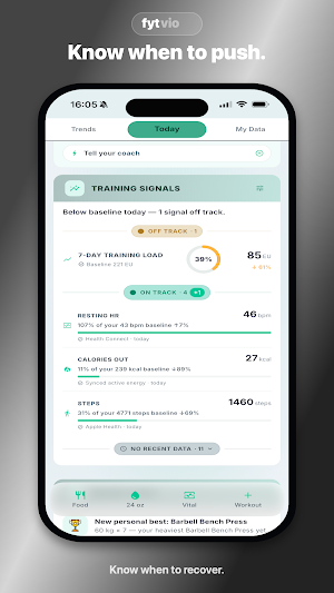 Fytvio: AI Fitness Coach Screenshot 3