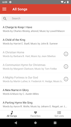 LifeWay Worship Hymnal Screenshot 0
