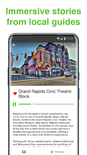 Grand Rapids SmartGuide - Audio Guide & Maps Screenshot 3