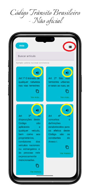 Código Trânsito Brasileiro Screenshot 2