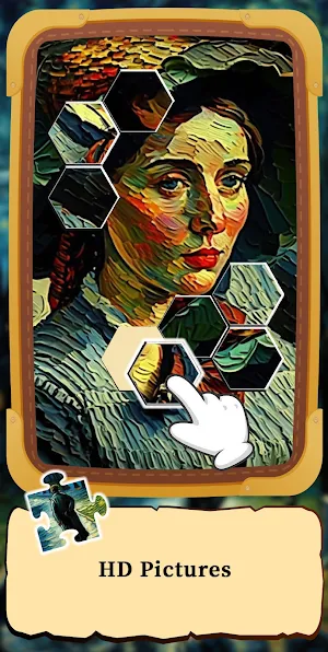 JigsortingRelaxPuzzle: Vincent Screenshot 2
