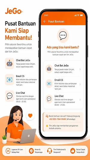 JEGO - Transportasi & Kurir Screenshot 3