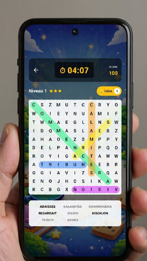 Mots Mêlés Jeu de Lettres Screenshot 3