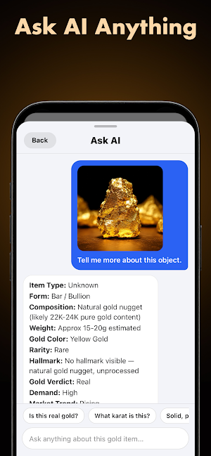 Gold Identifier: AI Scanner Screenshot 3
