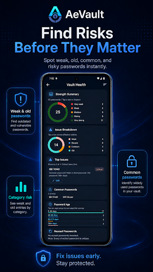 AeVault: Password Manager Screenshot 3