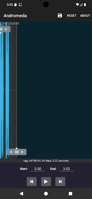 Ringdroid - Ringtone editor Screenshot 2