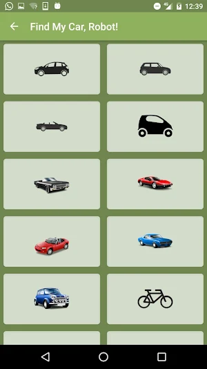 Find My Car Robot Screenshot 3
