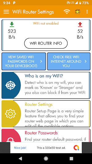 Router default Password finder Screenshot 0