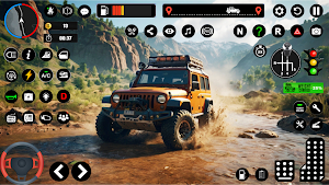 4x4 Jeep SUV Offroad Driving Screenshot 3