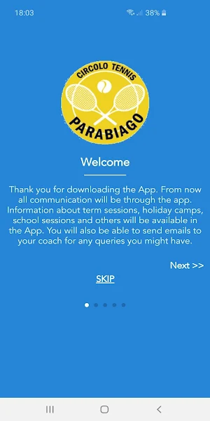 Circolo Tennis Parabiago Screenshot 1