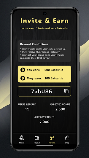 Stack Sats - Bitcoin Mining Screenshot 3