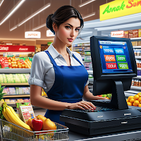 Supermarket Simulator Games 3D