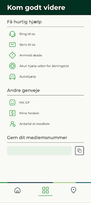 GF Forsikring Screenshot 1