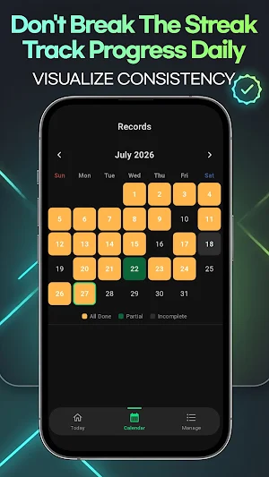 DayDone : Fit Rep Counter Screenshot 2