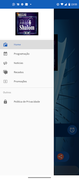 Rádio Web Shalom Screenshot 1