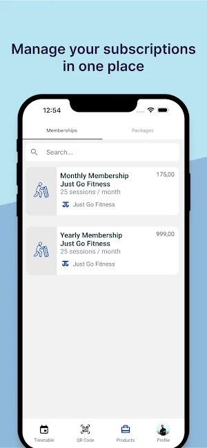 Just Go Fitness Screenshot 3
