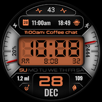 it-M004: Digital Watch Face