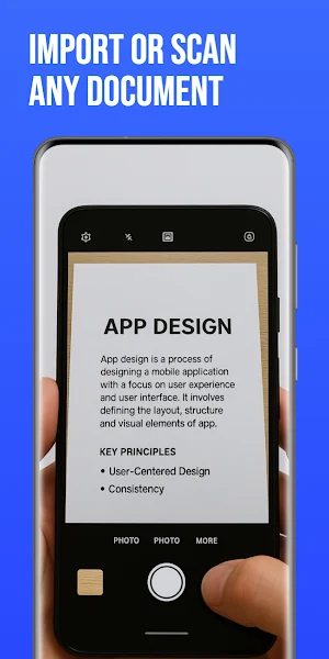 AnyDoc Scanner & Translator Screenshot 1