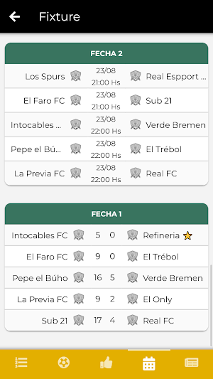 TorneosLBFC Screenshot 3