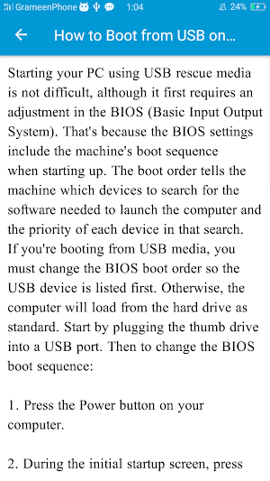 Bootable Pendrive Create Guide Screenshot 2
