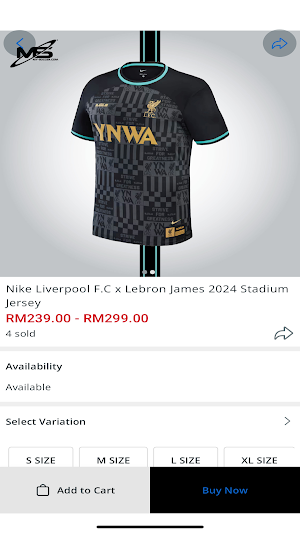 My-Soccer Online Store Screenshot 1