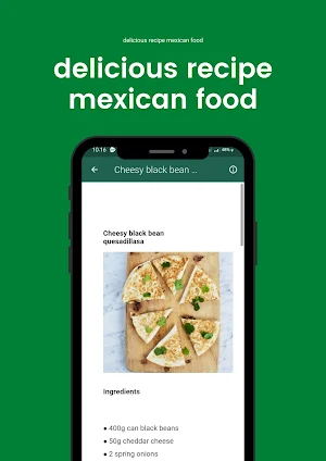 delicious recipe mexican food Screenshot 2