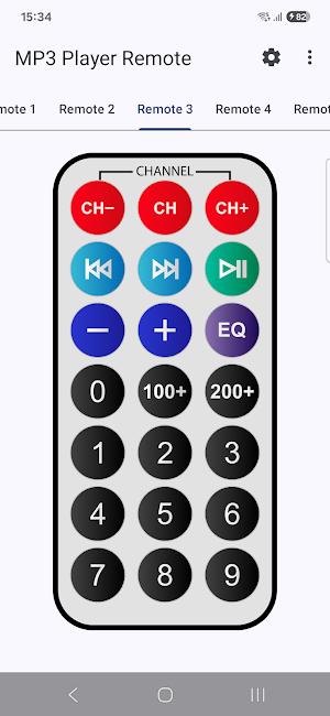 Car MP3 Player Remote Screenshot 2